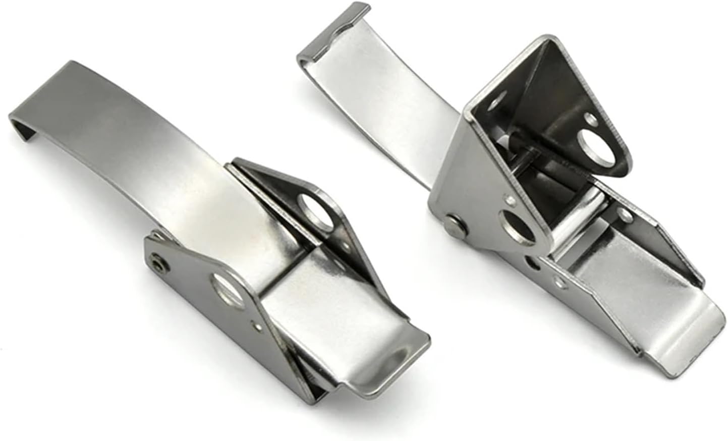 XK708-2-L1-304 Stainless Steel Arc Hasp 97-30-160-11 Latch Pull-on Hasp Lock 1Pcs