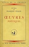  OEUVRES POETIQUES