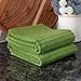 Ritz Royale Collection 100% Combed Terry Cotton, Highly Absorbent, Oversized, Kitchen Towel Set, 28