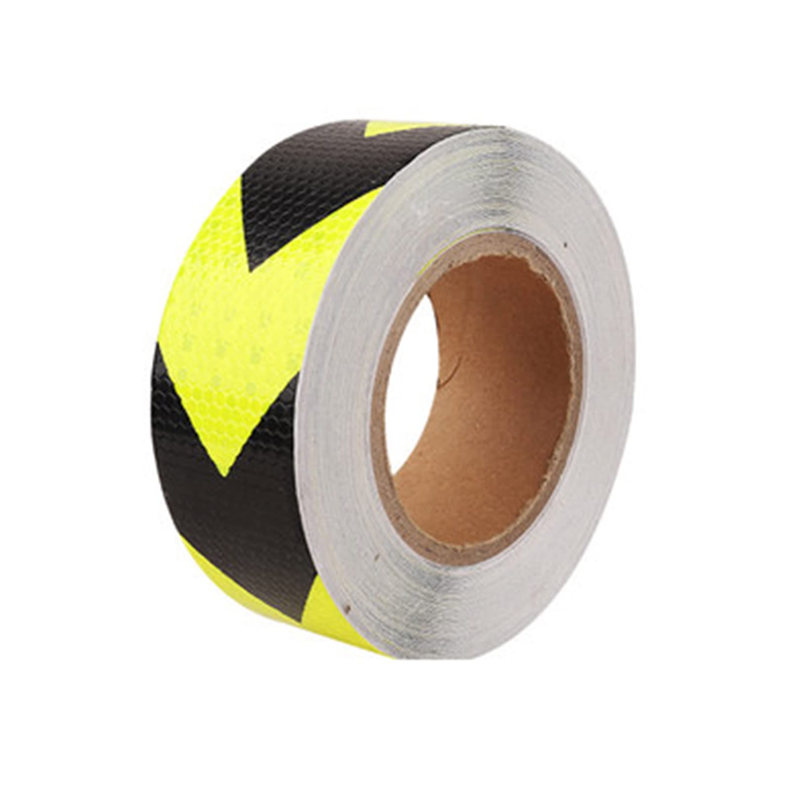 Markierungsband, Bodenmarkierungsband, Hazard Tape,Floor Marking Tape,Reflective Tapes,Industrial Marking Tape Heavy Duty Hazard Caution Warning Adhesive Tape Outdoor for Trailers,(Black/Yellow)