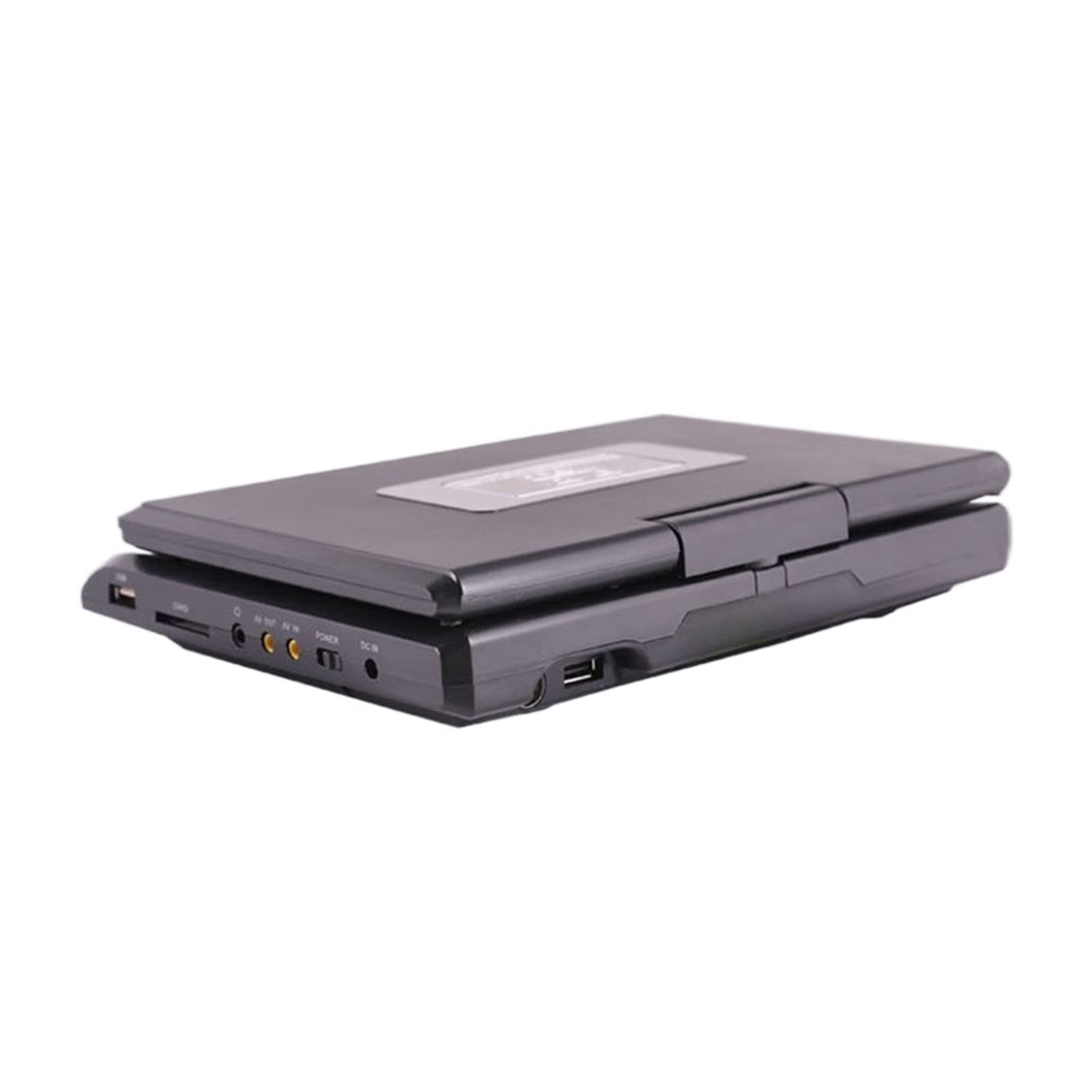FAXIOAWA Reproductor de DVD portátil para el hogar y el Coche, TV HD de 2022 Pulgadas, VCD, MP3, DVD, USB, Tarjetas SD, RCA, TV, Cable portátil, Juego 16:9, Novedad de 7,8