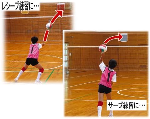 Molten VSUN Volleyball Serve Trainer Mesh Net for VSU, Set of 4