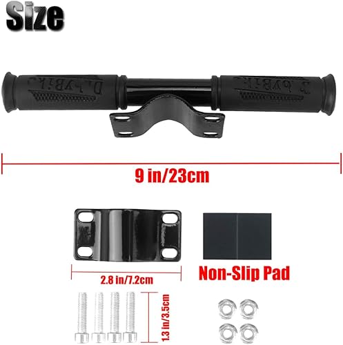 Miniatura 2 de Kucehiup Scooter Kids Handle Grip Bar antideslizante para niños Agarraderas Barra ajustable Soporte seguro para niños Pasamanos para X-iaomi M-365