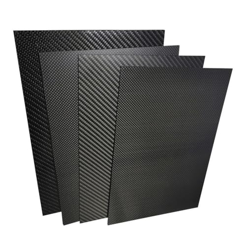 Lot De 2 Tubes En Fibre De Carbone De 500 Mm Avec Surface