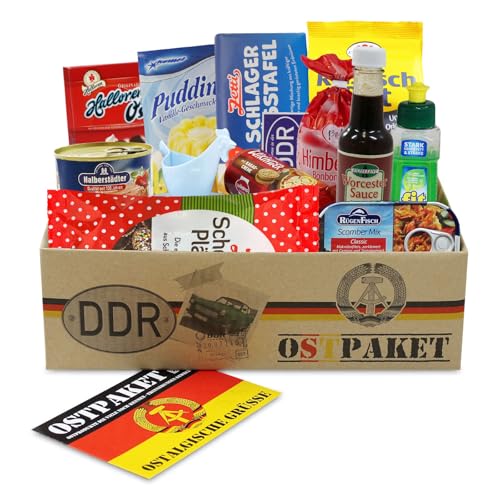 OLShop AG Ostpaket Mini mit 13 typischen Produkten der DDR Spezialitäten...