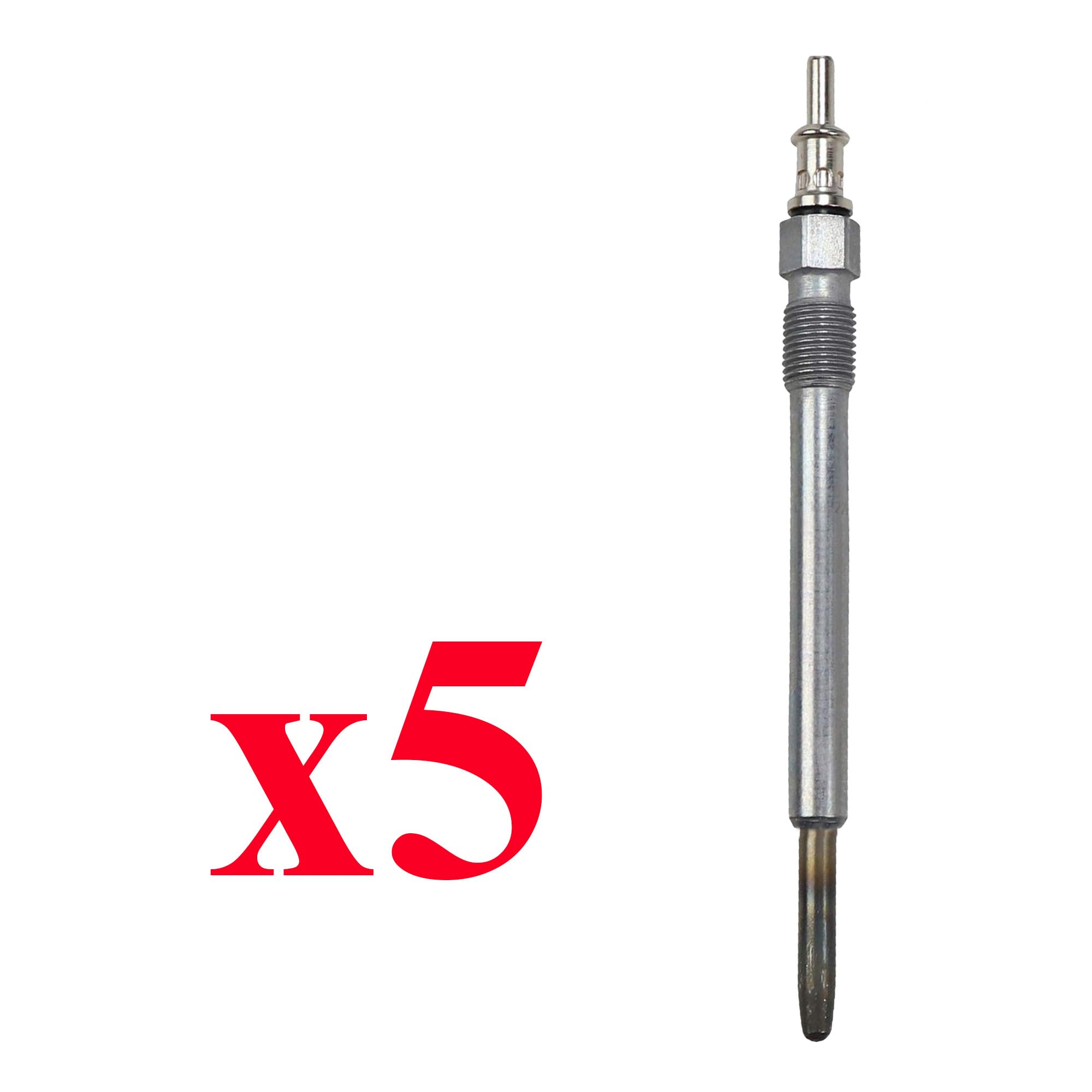 (Lot de 5) Bougie de préchauffage Classe C CLC 220 C220 CLK E 270 E270 CDI G ML 270 CDI 270CDI SPRINTER 216 316 416 GRAND CHEROKEE 2,7 CRD A0011592801 A001159280164 05080047AA 05080047AB