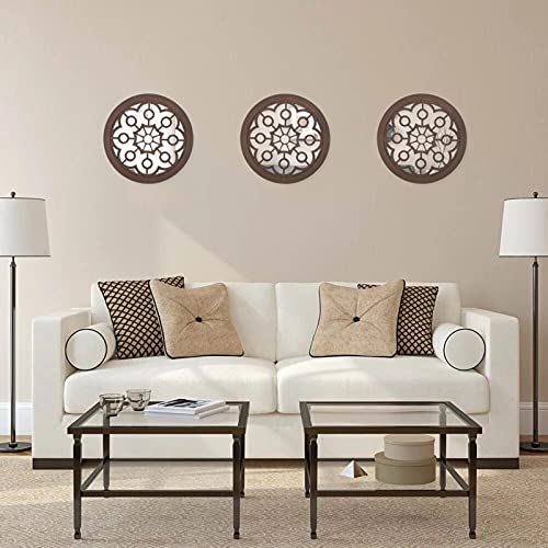 BEARAE-Rustic-Wall-Mirror-Farmhouse-Wall-Decor-Barn-Wood-Frame-Mirror-for-Home-Living-Room-Kitchen-Bathroom-Renovation-Bedroom-Entryway-and-More-118-Pack-of-2 BEARAE Rustic Wall Mirror Farmhouse Wall Decor Barn Wood Frame Mirror for Home Living Room Kitchen Bathroom Renovation Bedroom Entryway and More 118 Pack of 2