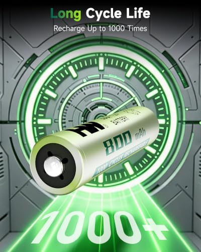 8-Pack HW AAA NiMH Rechargeable Batteries 800mAh | 1.2V | 1000 Cycles $4.49 w/ S&S - image 3