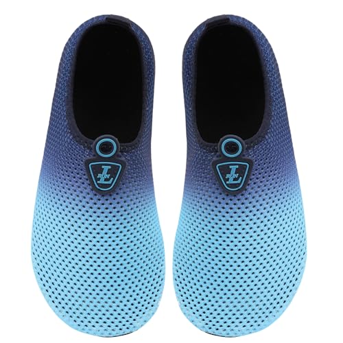 L-RUN Women Water Shoes Mens Barefoot Skin Aqua Socks for Run Dive Surf Swim Beach Yoga Quick Drying3