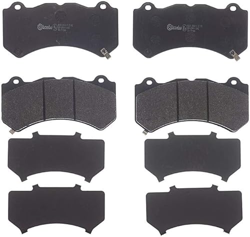 Brembo P37018 Juego de pastillas de freno de disco delantero de acero de aleación de bajo nivel CADILLAC/CHEVROLET/DODGE/JEEP/NISSAN OE# disponible en Yaxa Costa Rica