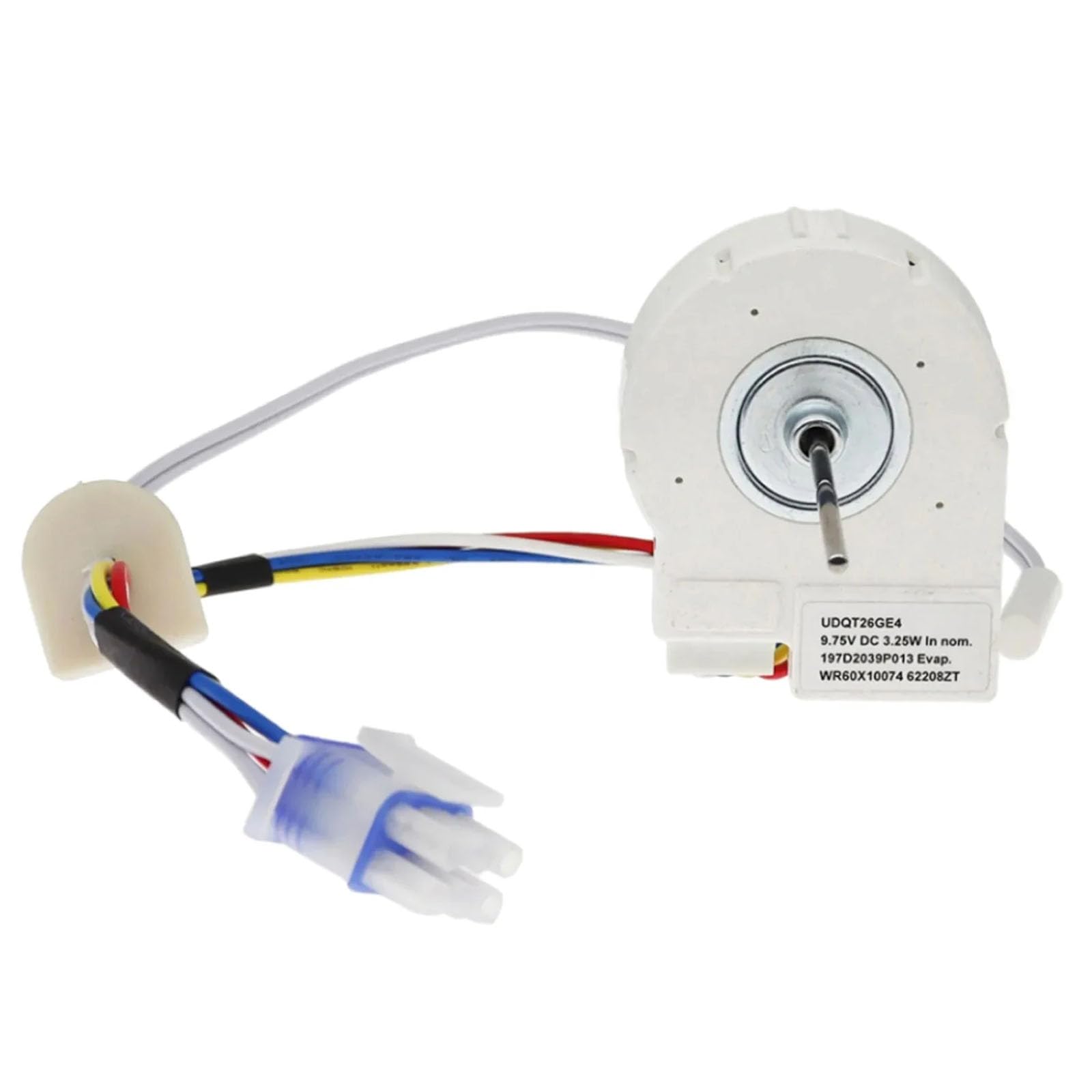 alloneslife Refrigerator Repair Part Evaporator Fan Motor WR60X10074 Texture for Heat Dissipation in Refrigerator Systems Home Fridge Part
