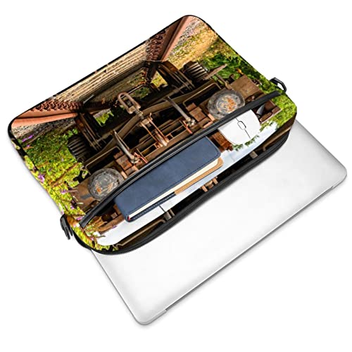 Sacoche ordinateur 13,3 pouces Old Wagon multicolore anti-choc compacte