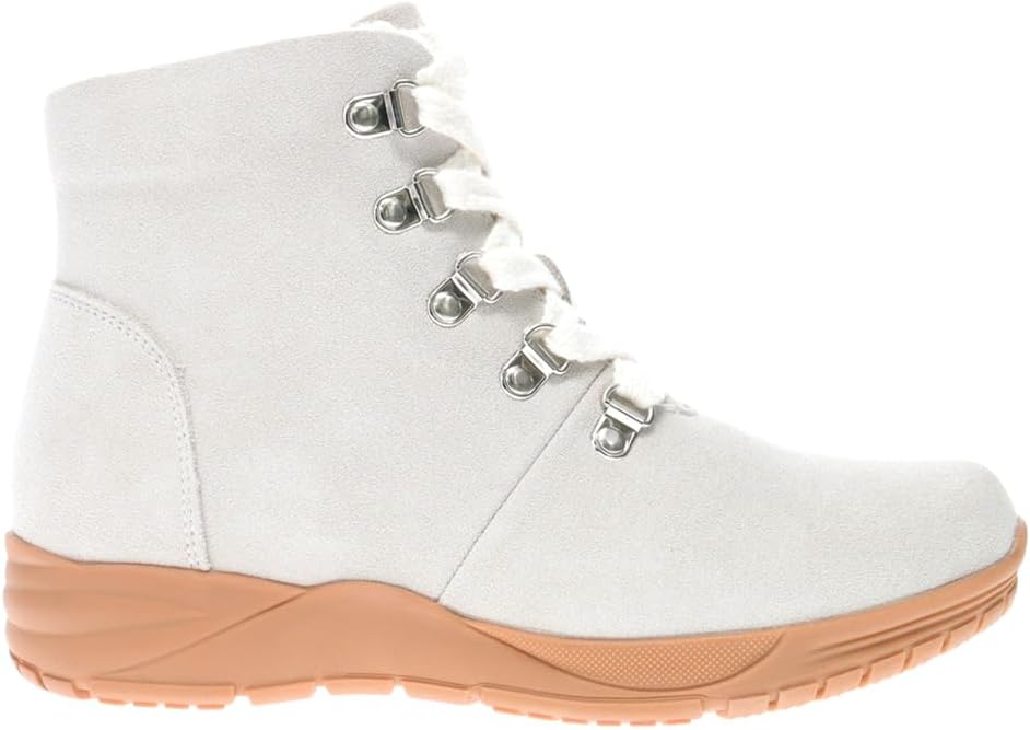 Propet Womens Demi Round Toe Snow Casual Boots Ankle Low Heel 1-2" - Black