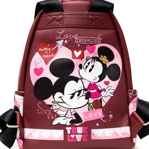 Wondapop Designer Series Mickey and Minnie 12" Backpack2