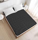 Grounding Mat for Bed King Size Full Body Grounding Sheets Breathable Mats with 15ft Cord for Better Sleep, Pain and Stress Relief (54x78in)