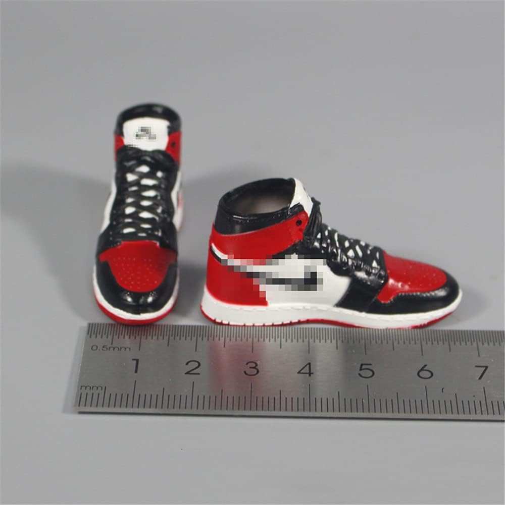 HiPlayHiPlay 1/6 Scale Figure Shoes, Sneakers, Boots, High-Heeled Shoes for 12 inch Female Action Figure Phicen/TBLeague ACC016(Red)