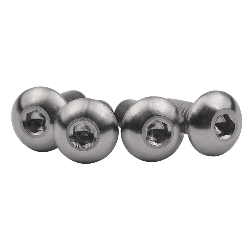 Śruba tytanowa M5 x 12 mm do roweru butelki wody klatka zestaw 4 szt.