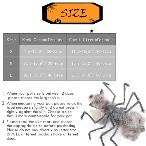 Disfraz araña para perro BAMY Halloween Talla M miniatura 7