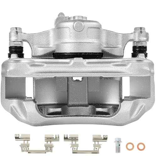Image of SCITOO 19B7158 Front Left Disc Brake Caliper w /Bracket Fit For Mazda For 3 2014-2016,For Mazda For 3 Sport 2014-2016,For Mazda For CX-3 2016-2018, Single Piston