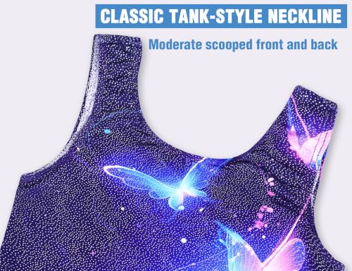Image of TENVDA Leotards for Girls Gymnastics One Piece Biketard(Multiple Colors)