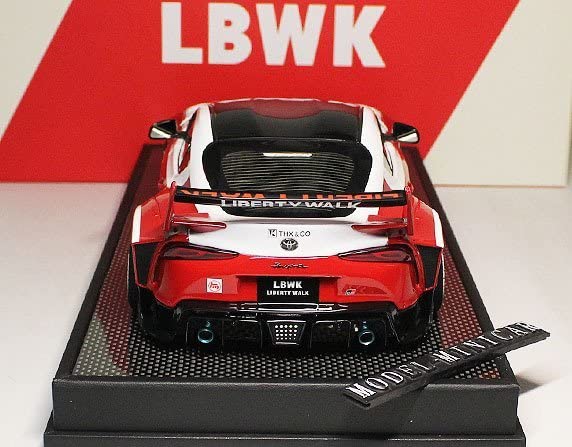 Amazon | 赤 Timothy&Pierre 1/18 Toyota ミニカー Supra スープラ A90