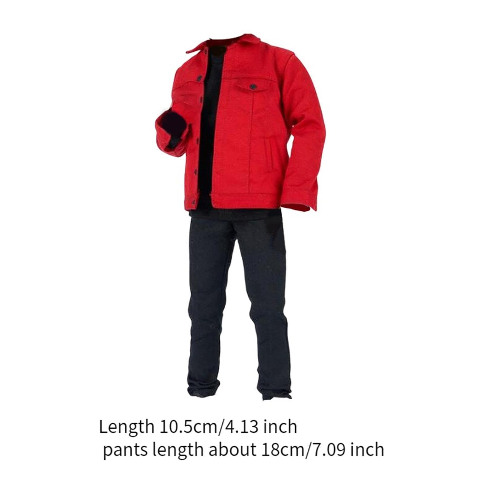 Colcolo 1/6 Maßstab Männliche Figur Puppenkleidung Puppenkörper Anziehpuppen Dekoration