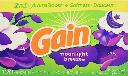 Gain Dryer Sheets, Moonlight...