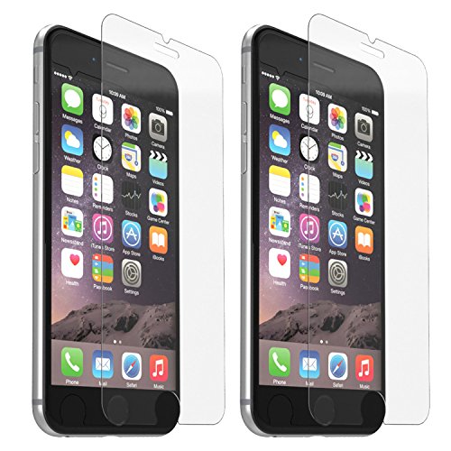 iPhone 7 Plus Tempered Glass Screen Protector | Hard Rounded Edges HD Clarity 3D Touch Compatible Bubble-Free Installation for iPhone 7 Plus 5.5 inch | totallee (Clear Glass (2 Pack))