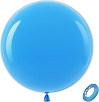 Vista 223 de Bezente Globos de látex verde lima para fiesta, paquete de 100 globos de color verde claro de 12 pulgadas, globos redondos de helio verde fruta