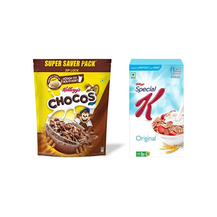 Buy Kellogg's Combo, Kellogg's Chocos, High in Protein, B Vitamins