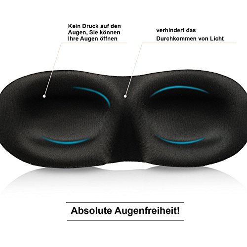 Premium dalato 3d sonno maschera, con Innovativa