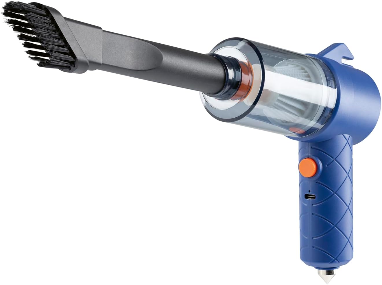CLEANmaxx handheld vacuum with brush attachment