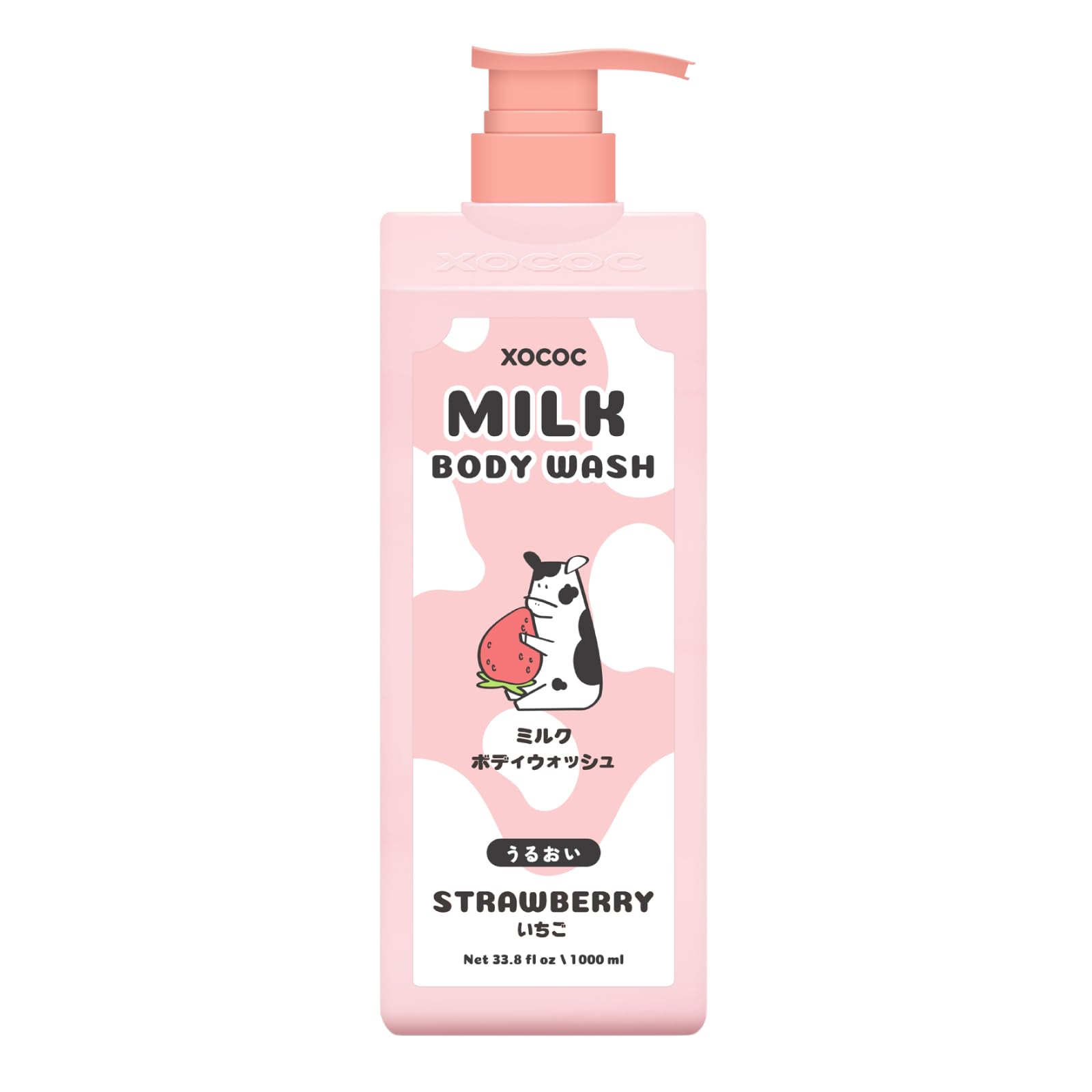 Amazon.com : XOCOC Strawberry Milk Body Wash, 33.8 fl oz