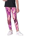 UMILDO Girl's Active Sports Wear Skinny Fit Ankle Length AOP Polyester Leggings | Leggings for Multi Sports Gym Yoga Run