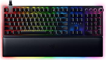 Razer Huntsman V2 Analog Gaming Keyboard: Adjustable Actuation via