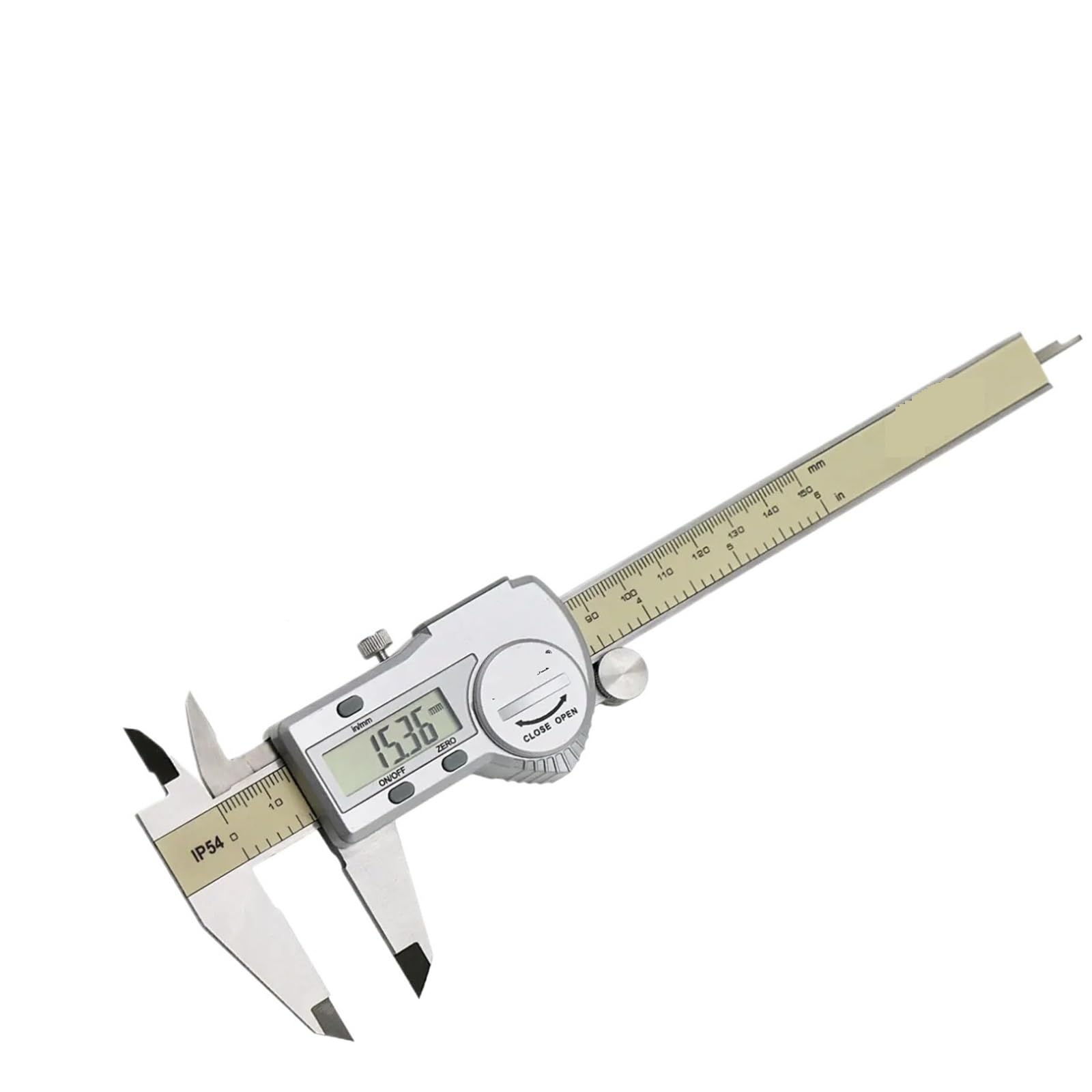OGQNPJJCJ Calipers 0-150 mm Vernier Caliper Micrometer Gauge IP54 Digital Vernier Caliper Measuring Tool 0.01 Digital Caliper