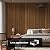 Art3d 4-Pack 108" x 12" Acoustic Wood Panels for Wall, Soundproof Wood Slat Panel for Wall and Ceiling, 3D Fluted Sound Absorbing Paneling for Interior Wall Decor, Living Room, Bedroom - Teak