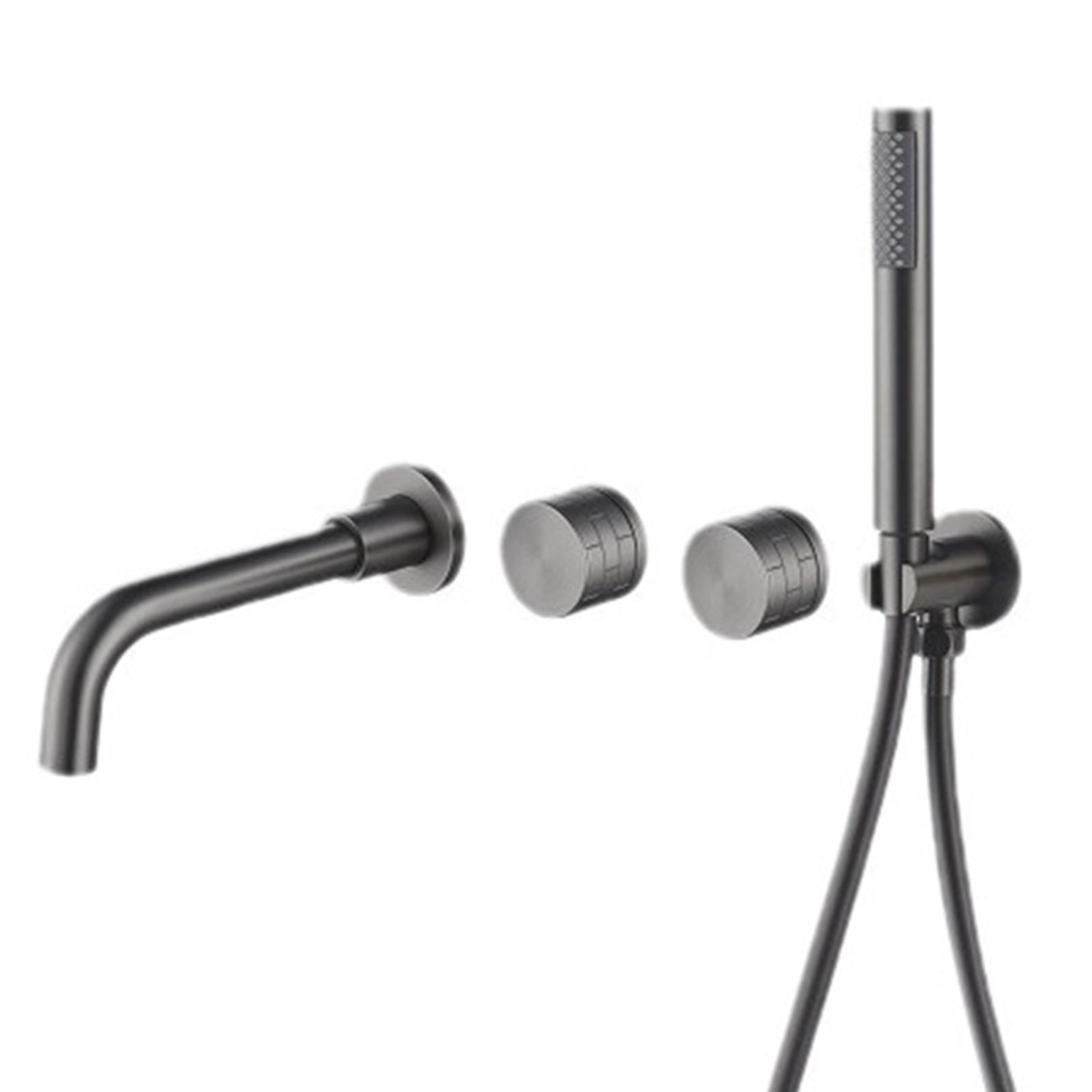 Système de douche chaude et froide en laiton pour rénover une salle de bain moderne