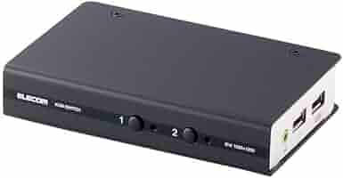 (未使用･未開封品)エレコム KVMスイッチ pc切替機 USB DVI スピーカー 2台 KVM-DVHDU2 Amazon.co.jp: エレコム KVMスイッチ pc切替機 USB DVI
