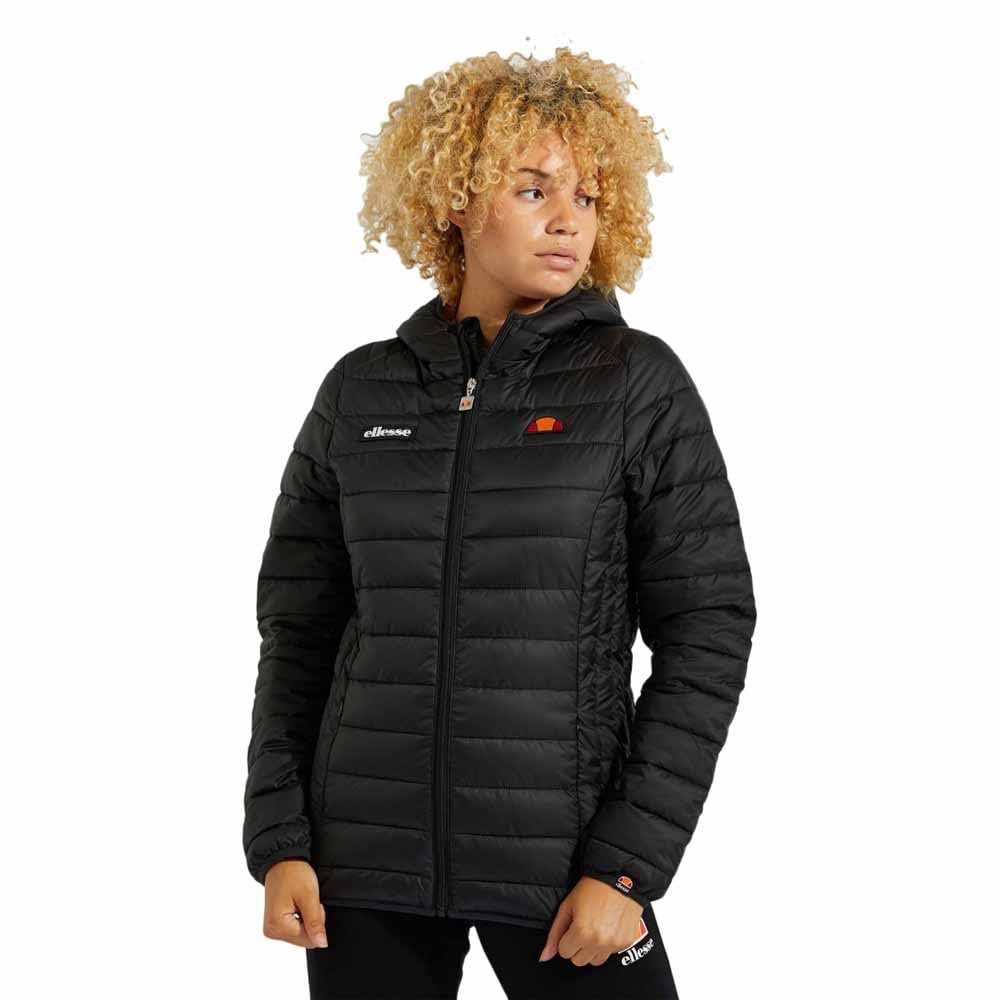 Ellesse Women's Lompard Jacket, Black, 10 Manufacturer Size 38 UK
