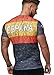 Camisetas Manga Corta Hombre Bandera de España Impresión Camiseta Verano Casual Suelto...