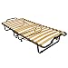 Beautissu Cama Plegable de Invitados Venetia - 90x200 cm - Estable Armadura...