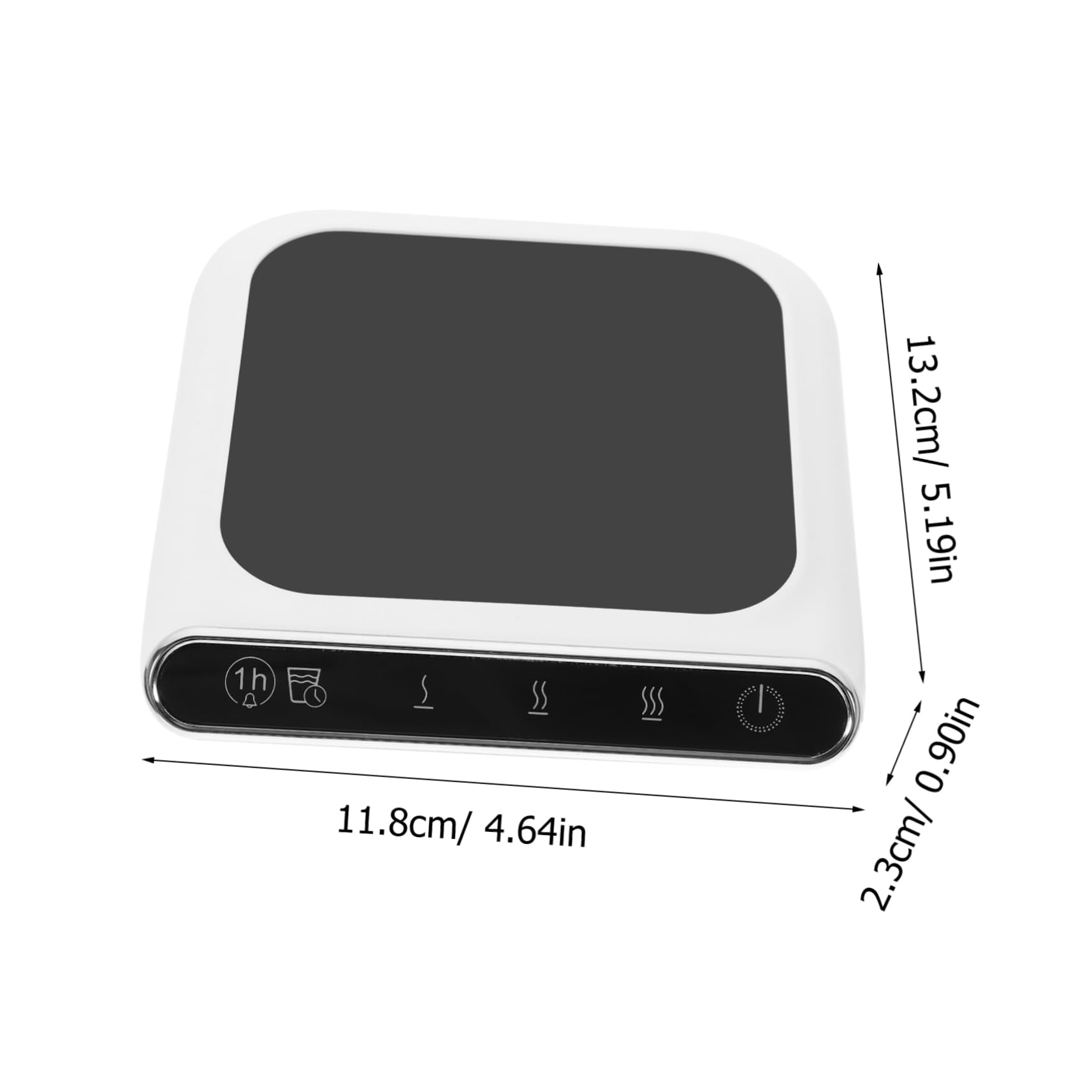 COLLBATH Heater Coaster Mug Warmer for Desk Reusable Electric Beverage Warmer Safe Convenient