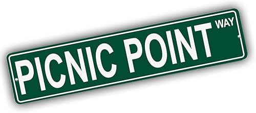 Vista 478 de Ohio Mountains Pick Your Mountain Compatible/repuesto para Ballards Hill United States Mountain Aluminio Metal Tin Street Sign Style decoración