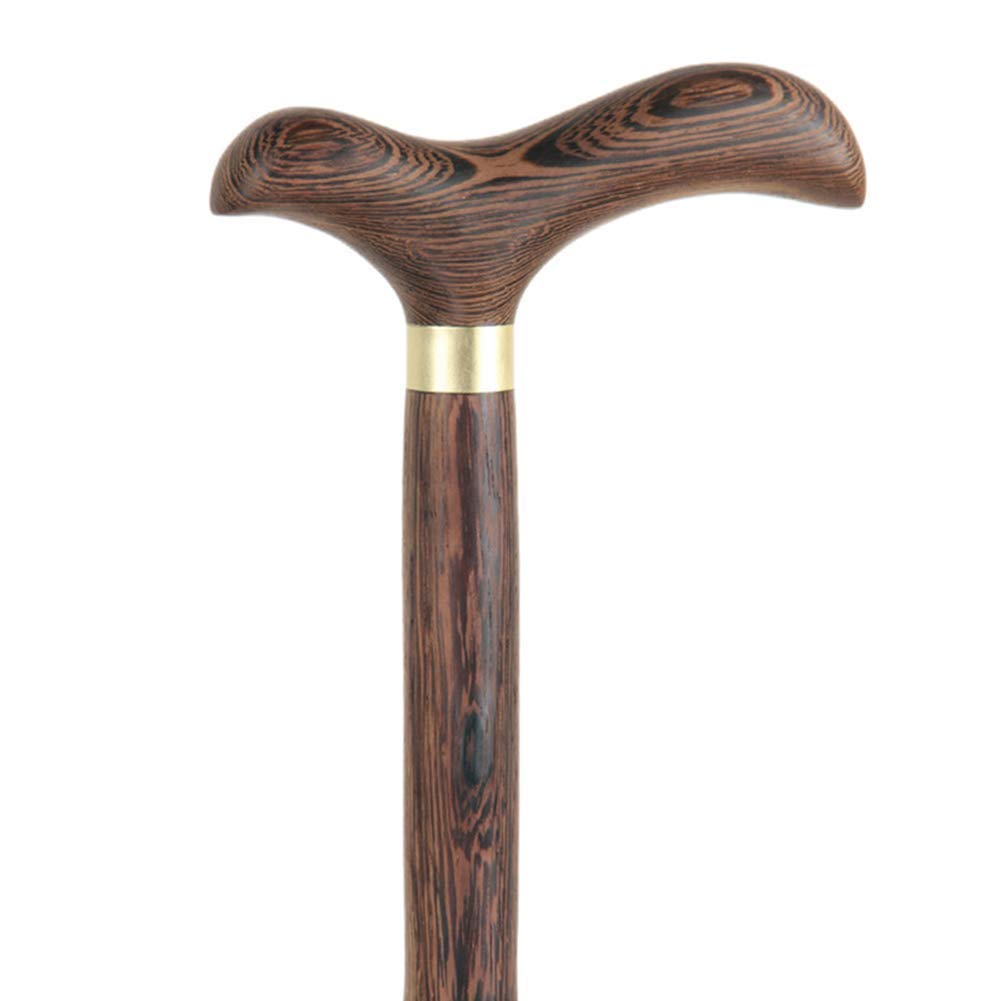 Legno, Legno Massello, Bastone da Passeggio Solido Antiscivolo Leggero per Disabili e Anziani, Bastoni da Trekking/Bastone da Passeggio per Equilibrio, Aiuto per la Mobilità, Legno di Ala di Pollo,8