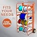 Wire Spool Rack Cable Caddy,Portable Wire Rack Dispenser with Wheel,Automotive Wiring Storage, Multi-Spool Wire/Cable Dispenser for Electrical Industrial & Retail Use