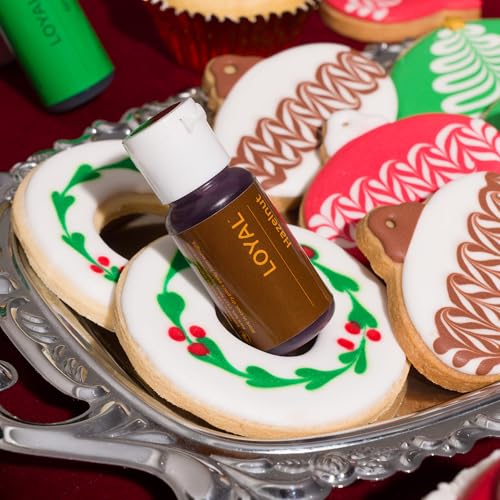 Image of Loyal Gel Food Coloring | Vibrant Color for Buttercream, Fondant, Royal Icing, Gum Paste, Marzipan and Cake Batter | Gel-Based Concentrated Food Dye - 20ml Hazelnut