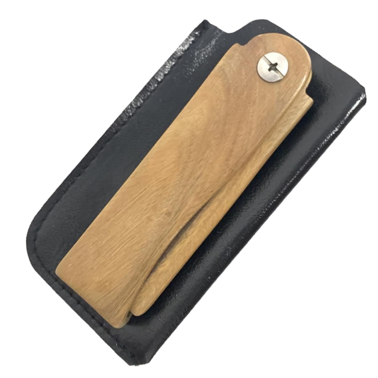Healeved 4ensembles Peigne Bois De Santal Avec Étui Accessoire De Coiffure Portable Pour Hommes Pour Barbe Cheveux Outil Multifonction Pour Style Soigné Et Précis