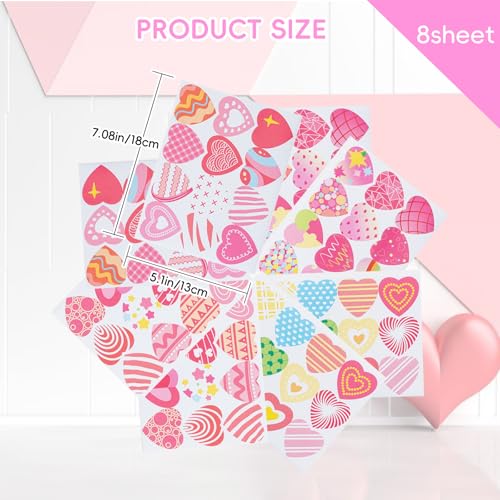 Lápices de San Valentín pack 36 pcs con stickers miniatura 4