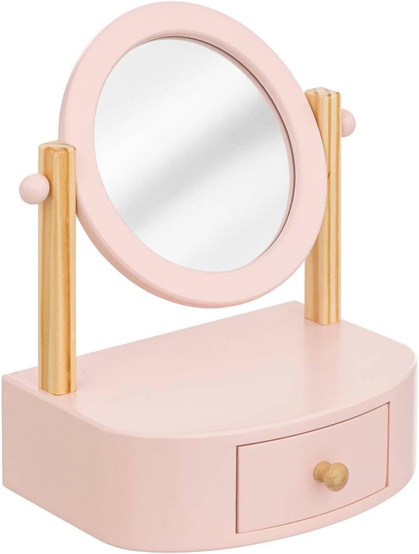 Atmosphera Chary Children's Dressing Table Set Pink 22 x 16 cm